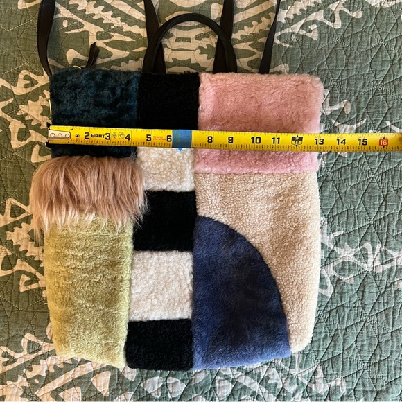 PRIMECUT bento box shearling backpack - Picture 5 of 14
